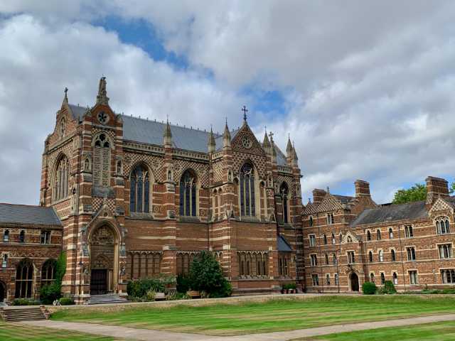 Keble College Chapel by William Butterfield, 1876. Photo Victoria Young